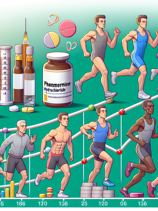 Long-term effects of phentermine hydrochloride on athletes' bodies