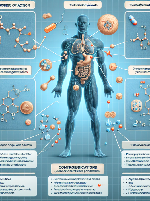 Testosterone cypionate: mechanisms of action and contraindications