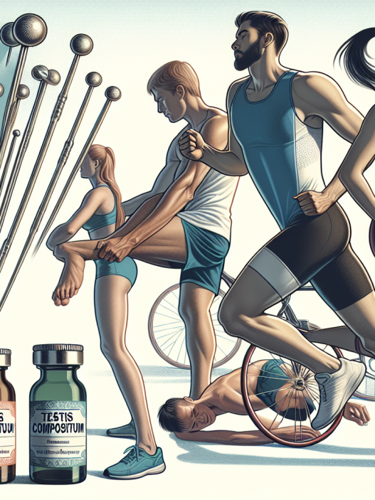 Testis compositum on muscle recovery in athletes