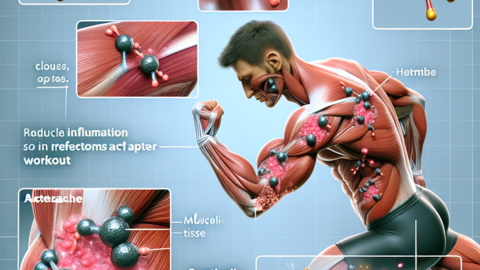 Ezetimibe's role in reducing post-workout muscle inflammation