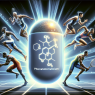 Pitavastatin calcium as a performance enhancer for athletes