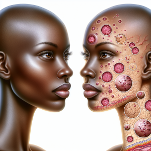 Acne and skin issues caused by mibolerone