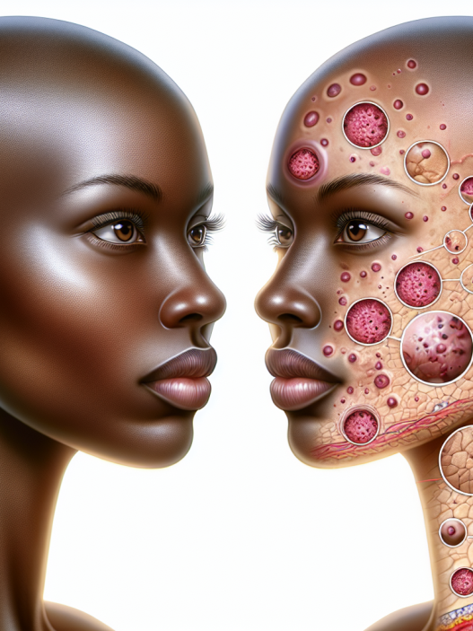 Acne and skin issues caused by mibolerone