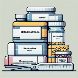 Cutting stack including metildrostanolone