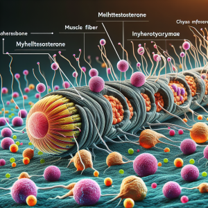 Muscle fiber hypertrophy with methyltestosterone