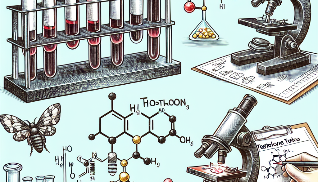 Detection methods for trestolone in blood