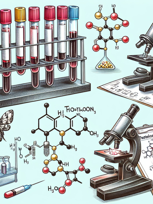 Detection methods for trestolone in blood