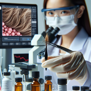 Hair follicle testing for halotestin