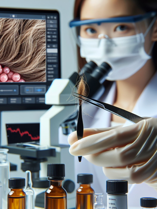 Hair follicle testing for halotestin