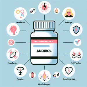 Most common side effects of andriol