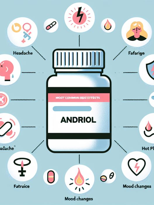 Most common side effects of andriol