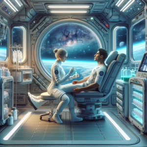 Space medicine and oxandrolone