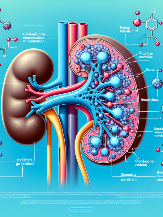 Renal clearance of stenbolone